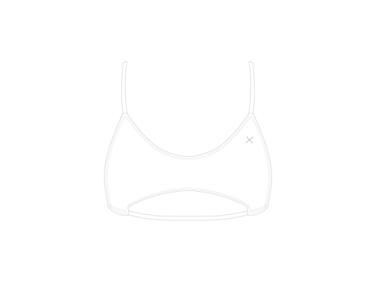 Venice White Split Top