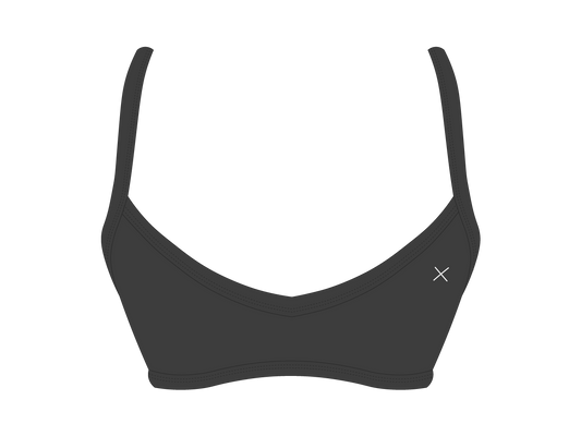 Moon Grey Sporty Top