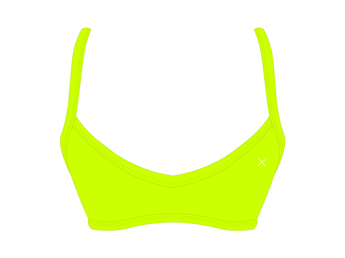 Sour Yellow Sporty Top