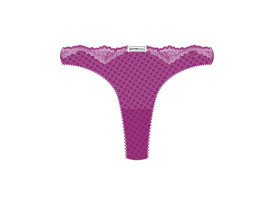 Sweet Cherry Lace Bow panties