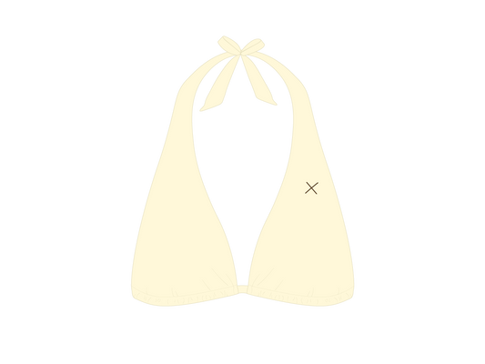 Vanilla Tie-Knot Bikini Top