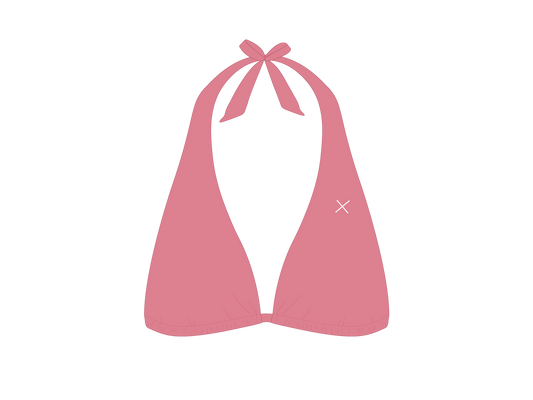 Guava Tie-Knot Bikini Top