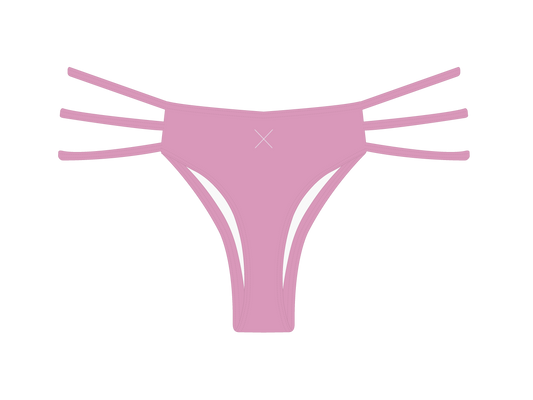 Blush Pink Triple Strap Bottoms