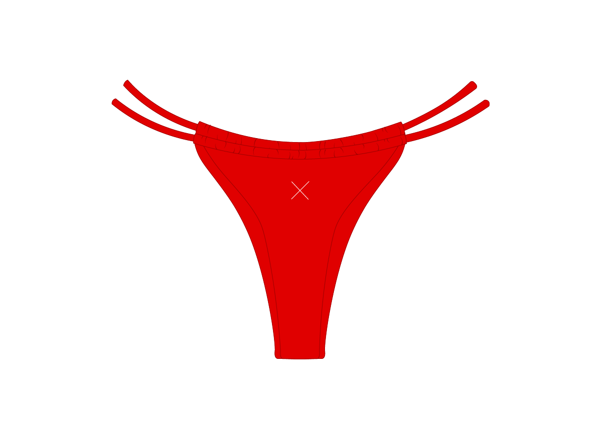 Rose Red Tropic Bottoms