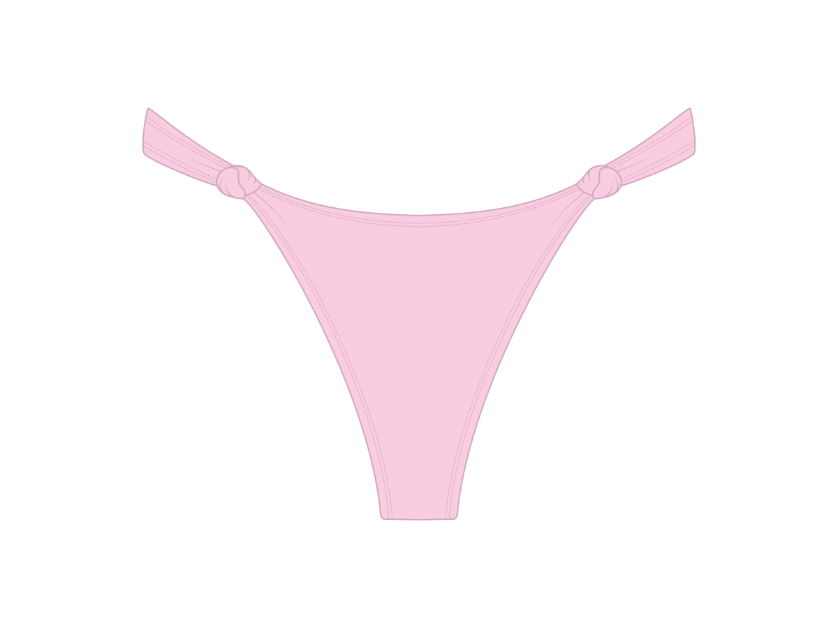 Dusty Pink Twist Bottoms