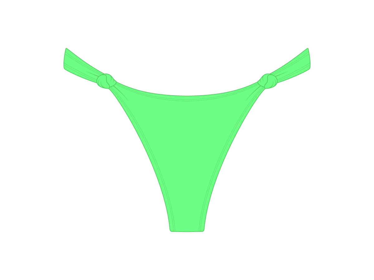 Electro Green Twist Bottoms