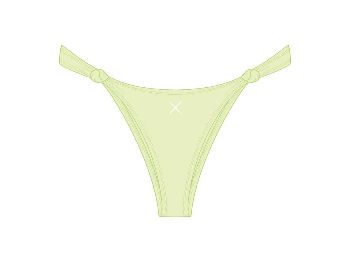 Ocean Blue Twist Bottoms