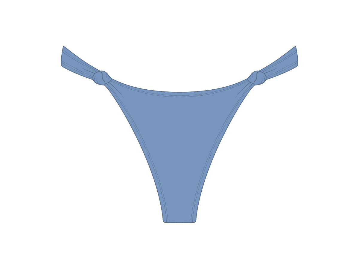 Slate Blue Twist Bottoms