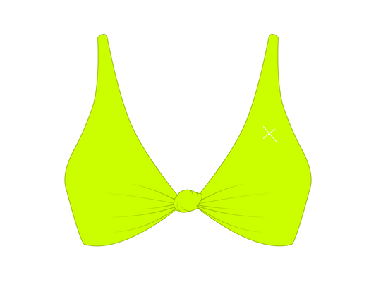 Sour Yellow Twist Top