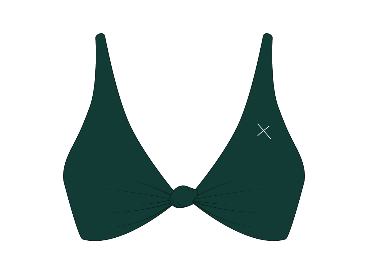 Valley Green Twist Top