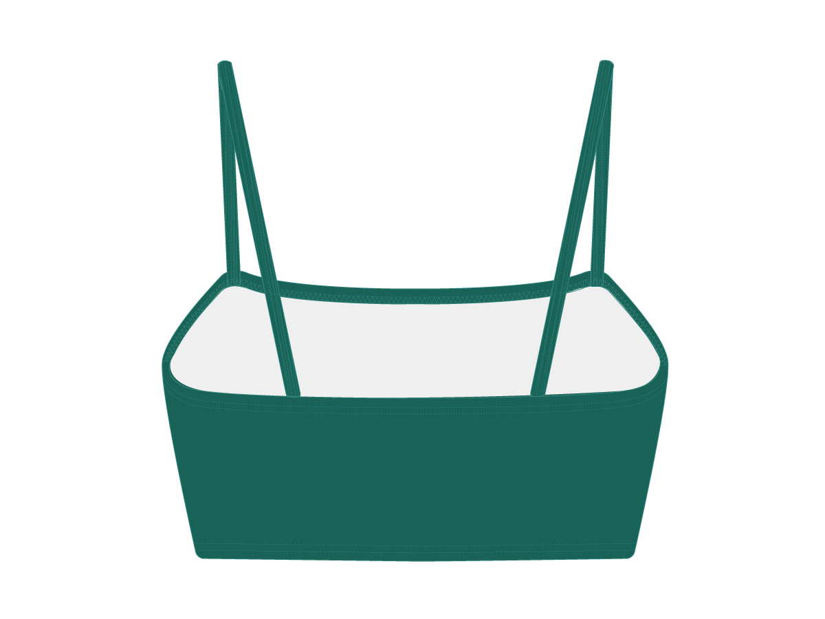 Valley Green Ribbed Camisole Top