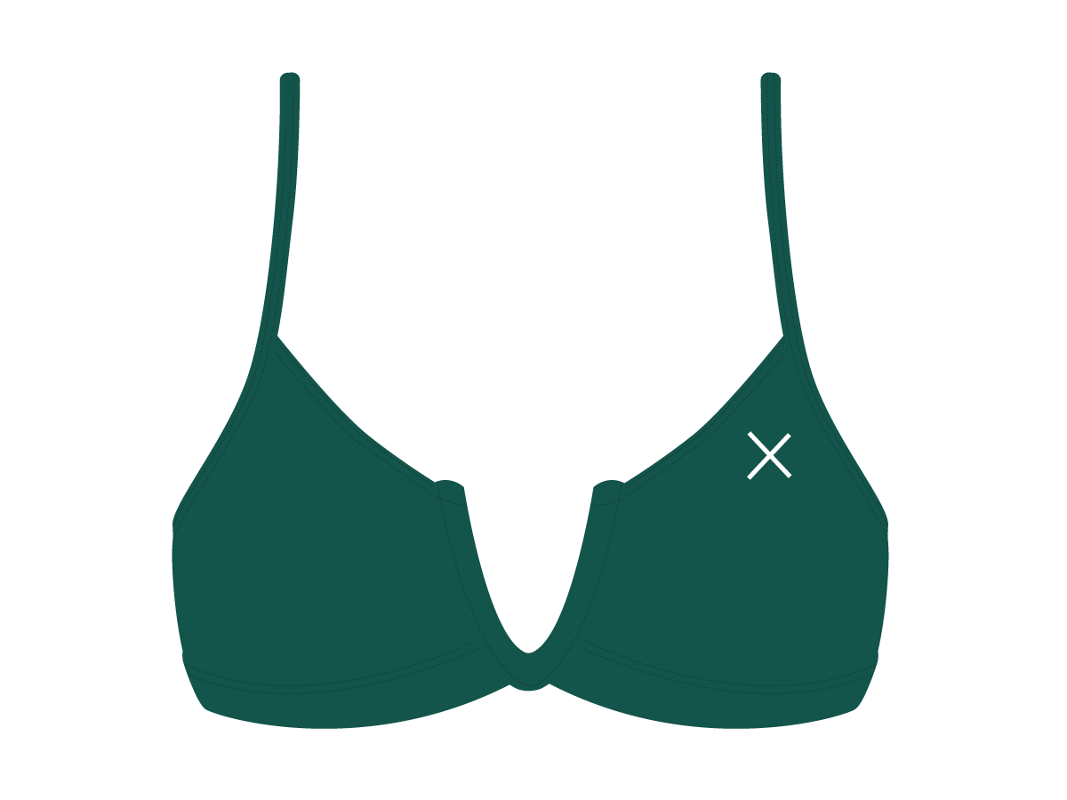 Valley Green V-Cut Top
