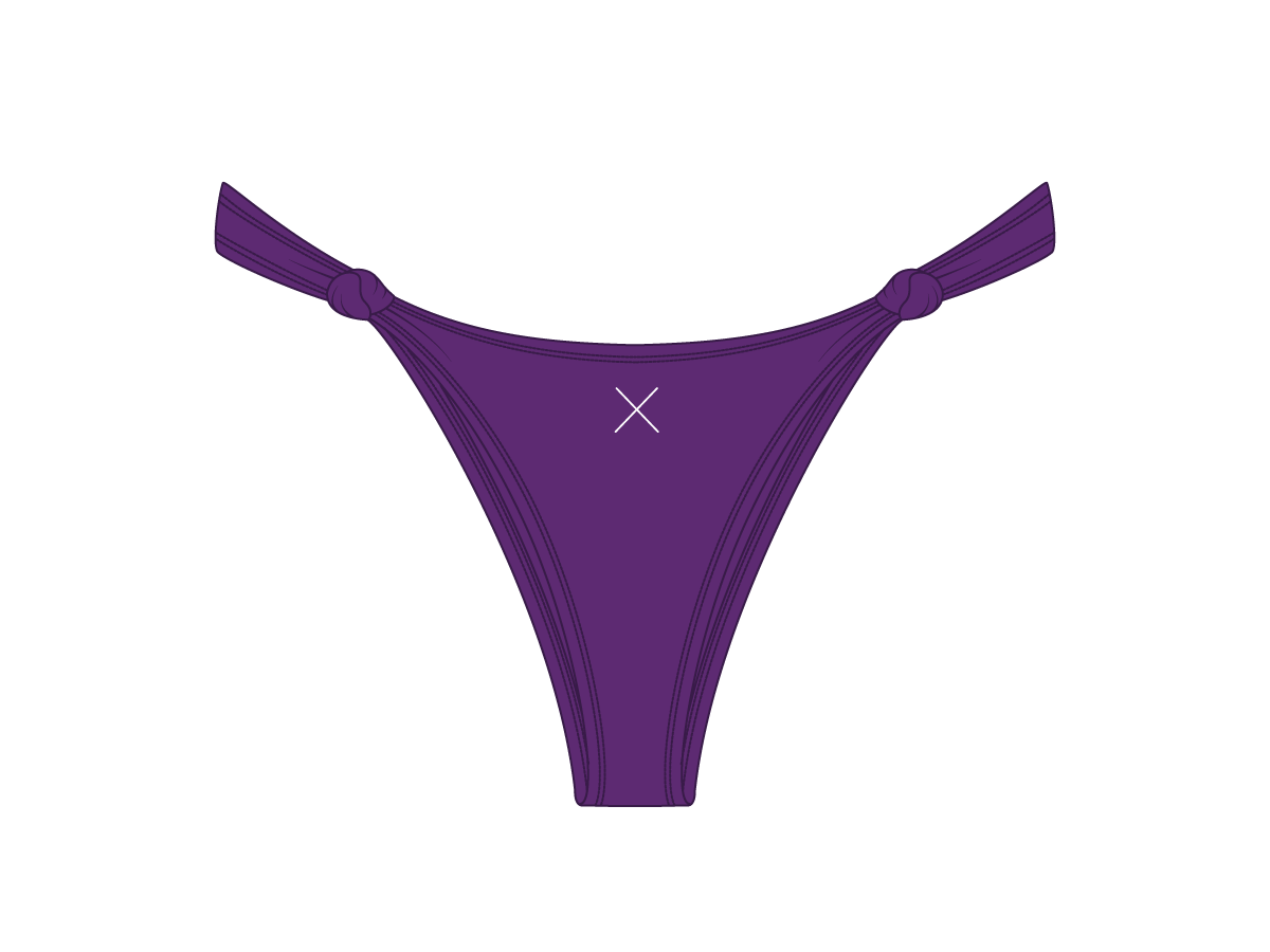 Violet Twist Bottoms