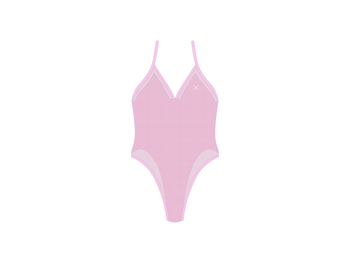 Dusty Pink Voyage One Piece