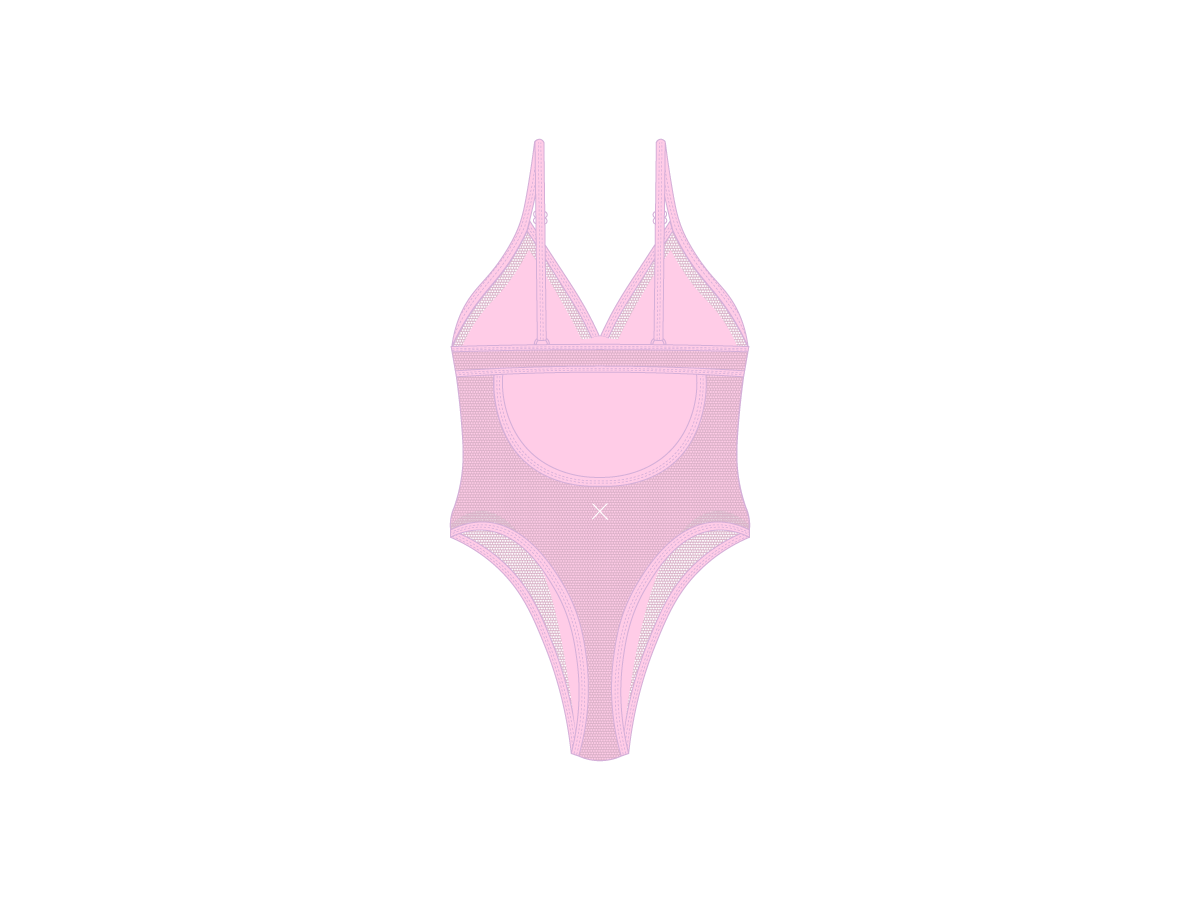 Dusty Pink Voyage One Piece