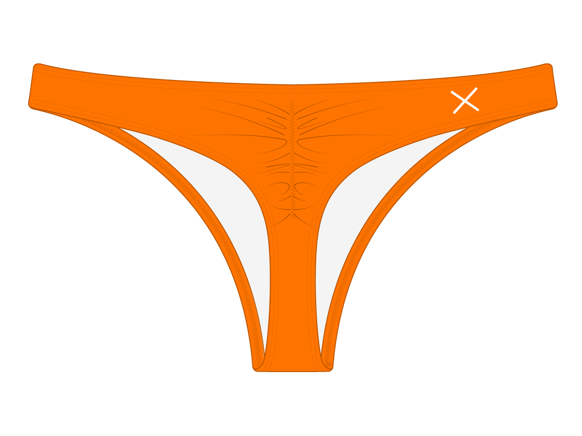 Wild Orange Classic Scrunch Bottoms