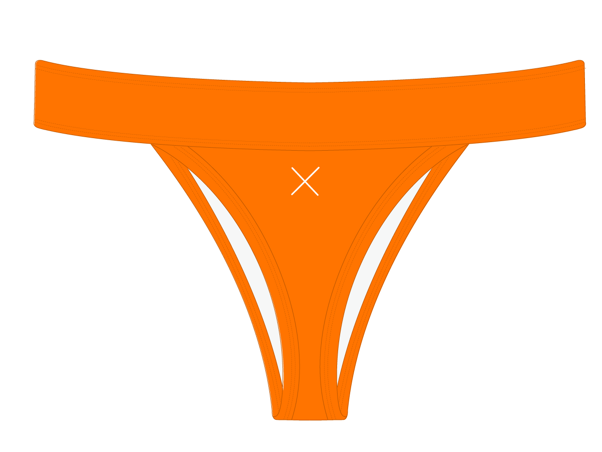 Wild Orange Surf Bottoms