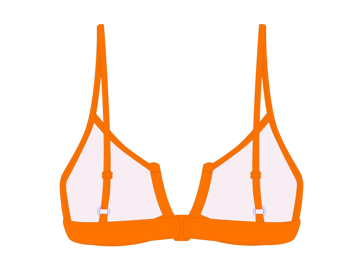 Wild Orange V-Cut Top