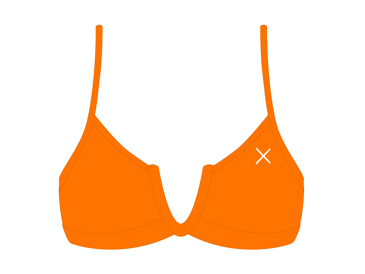 Wild Orange V-Cut Top