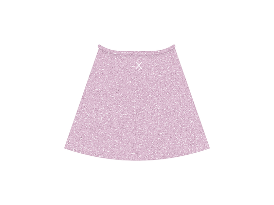 Amethyst Shimmer Wrap Skirt