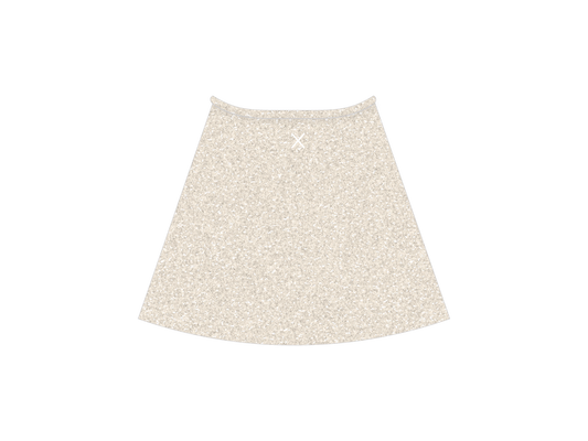Crystal Shimmer Wrap Skirt