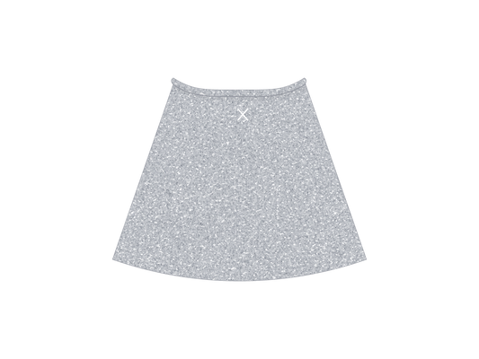 Stormy Shimmer Wrap Skirt