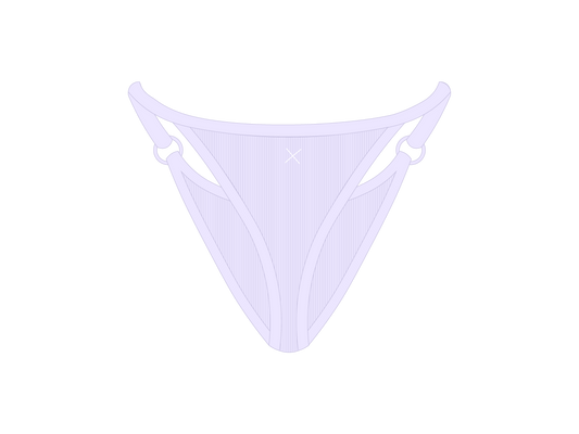 Lavender Wrap Thong Bottoms