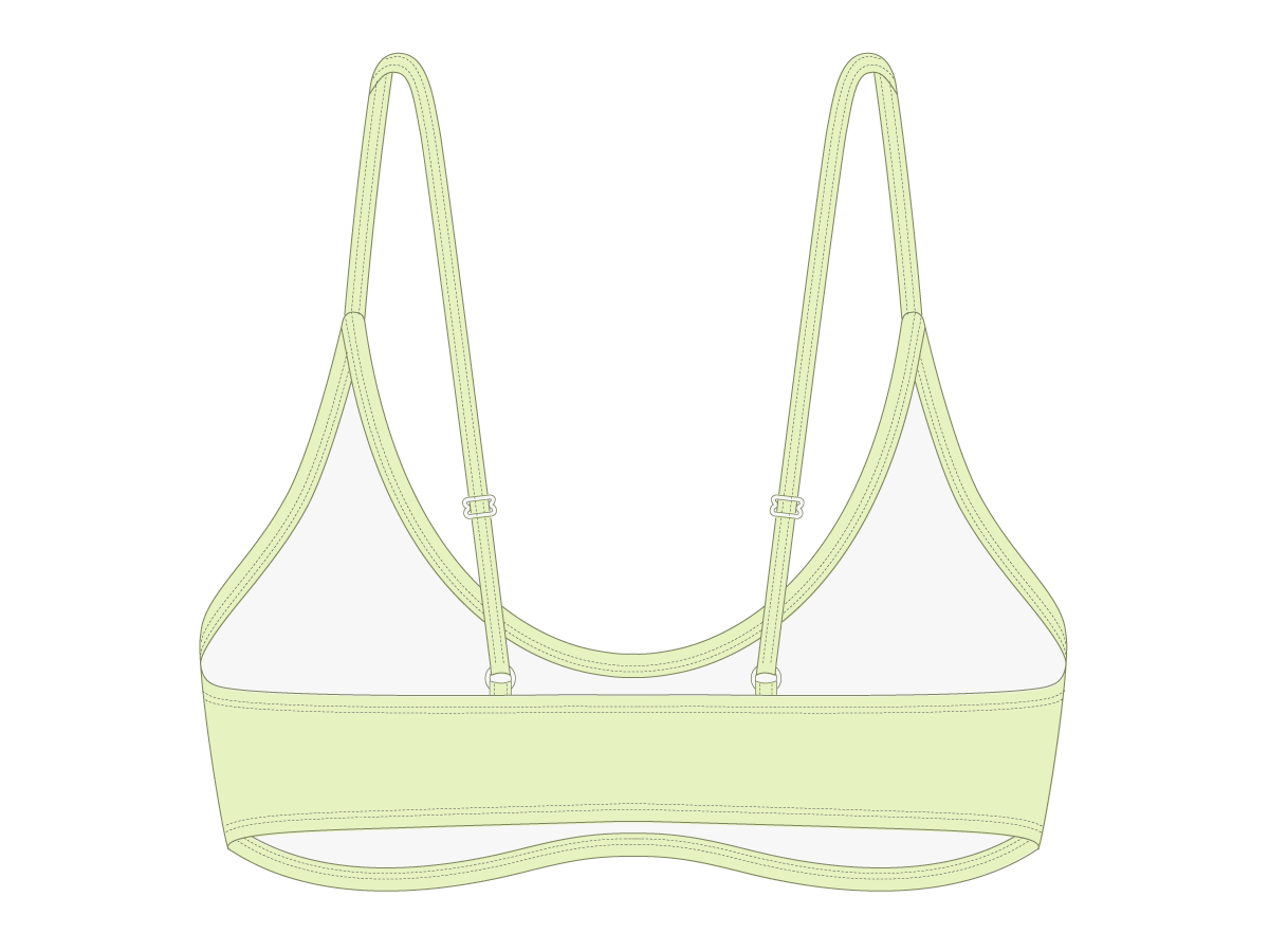 Ocean Blue Adjustable Top