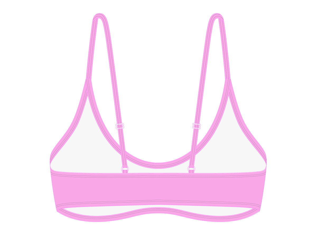 Taffy Pink Adjustable Top