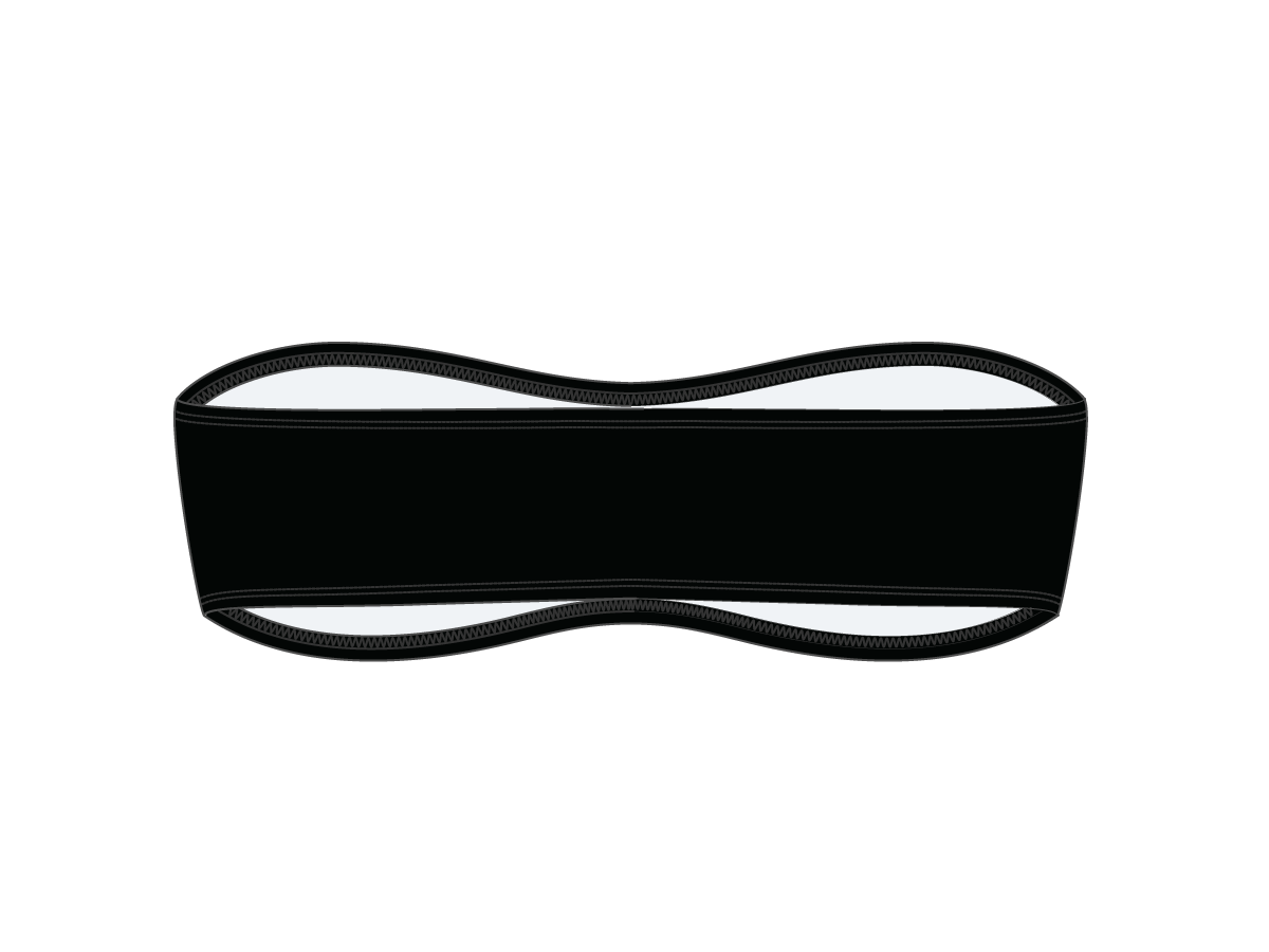 Manhattan Black Strapless Top