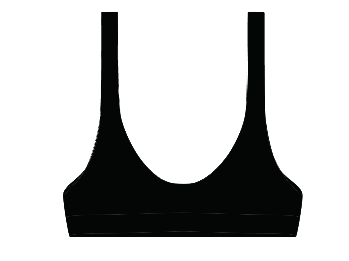 Manhattan Black Yogi Top