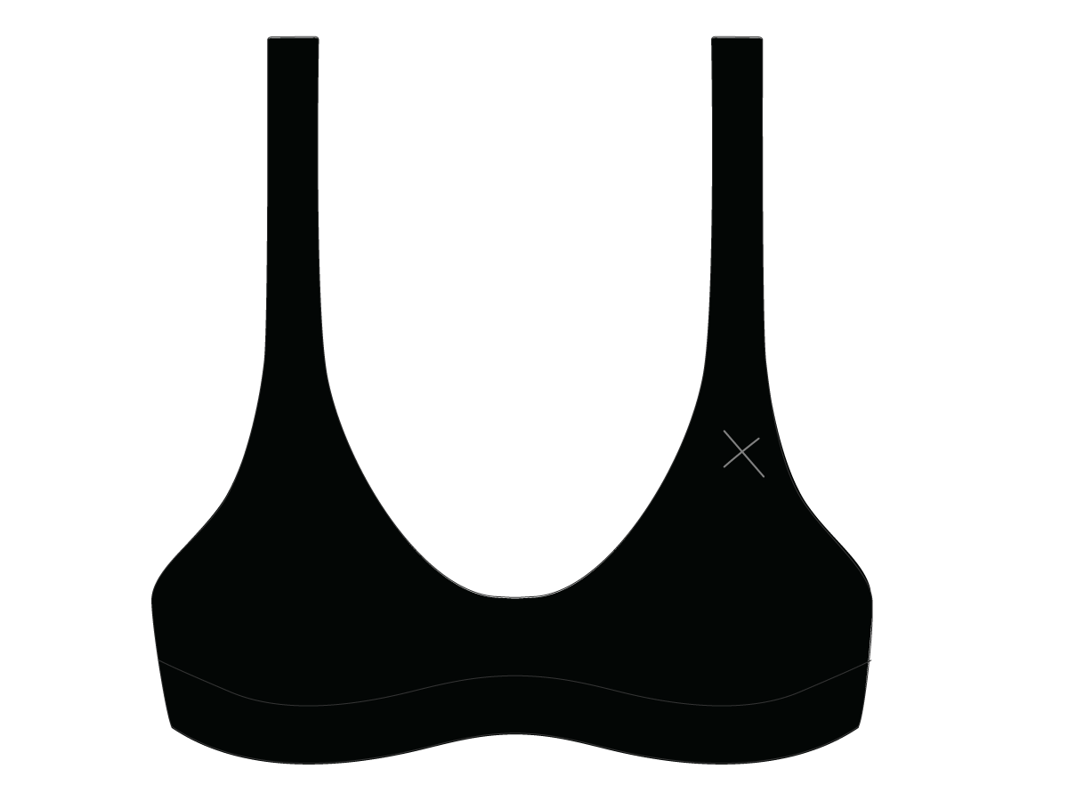 Manhattan Black Yogi Top