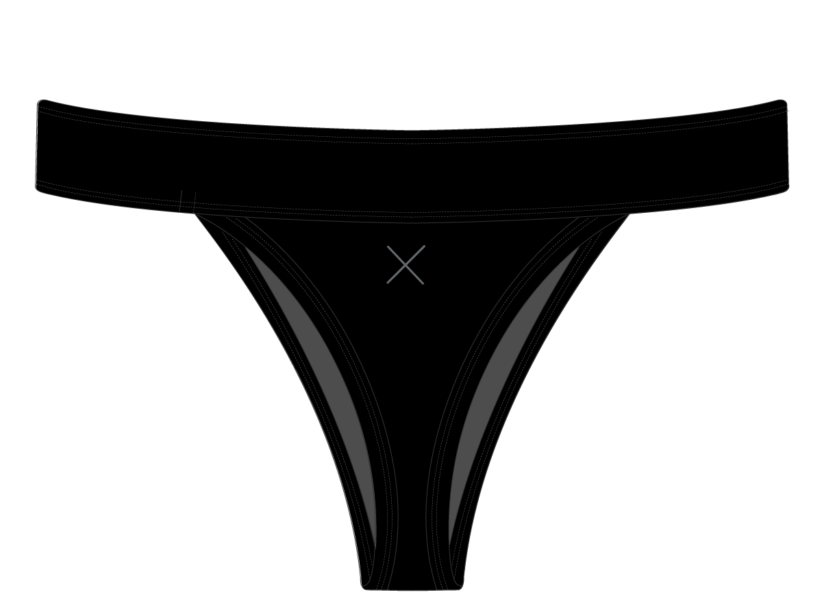 Manhattan Black Surf Bottoms
