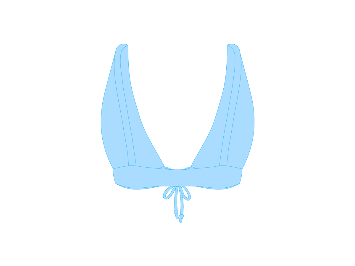 Coast Blue Western Top