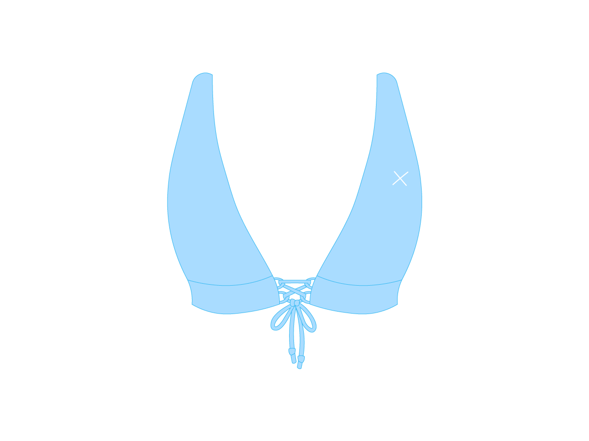 Coast Blue Western Top