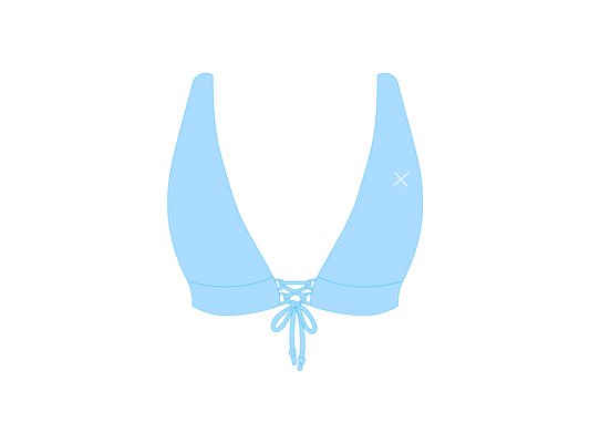 Coast Blue Western Top