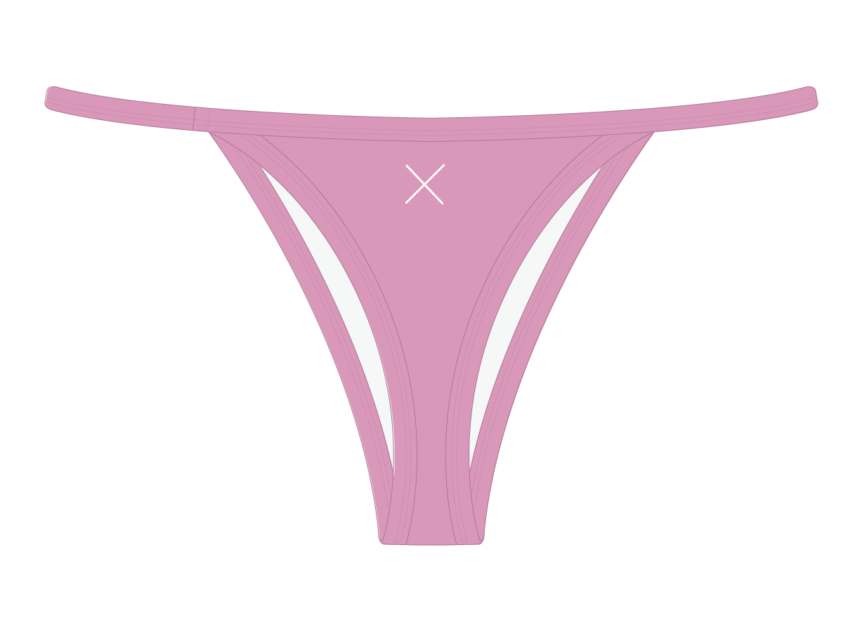 Blush Pink Avalon Bikini Bottoms