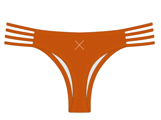 Burnt Orange Classic Strap Bottoms