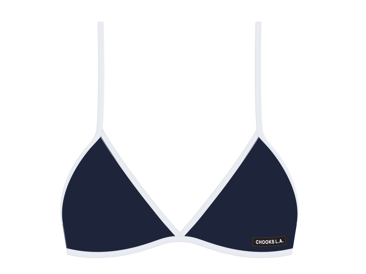 Captain Blue Bikini top