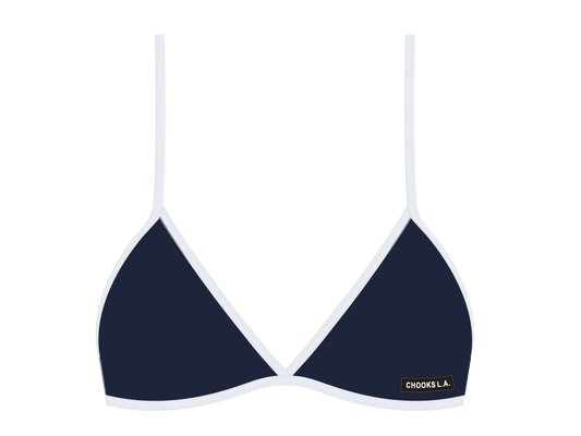 Captain Blue Bikini top