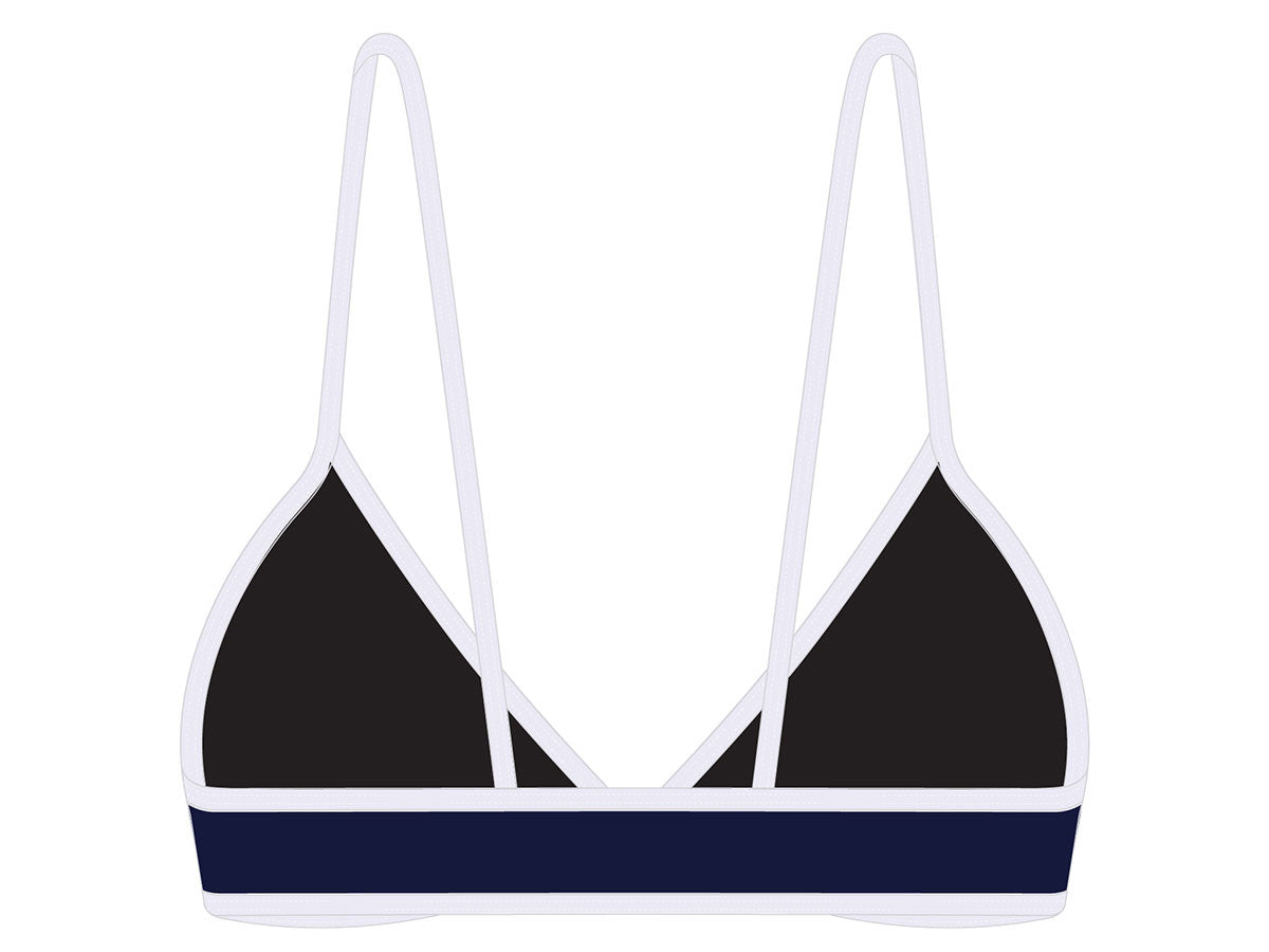 Captain Blue Fitted Top