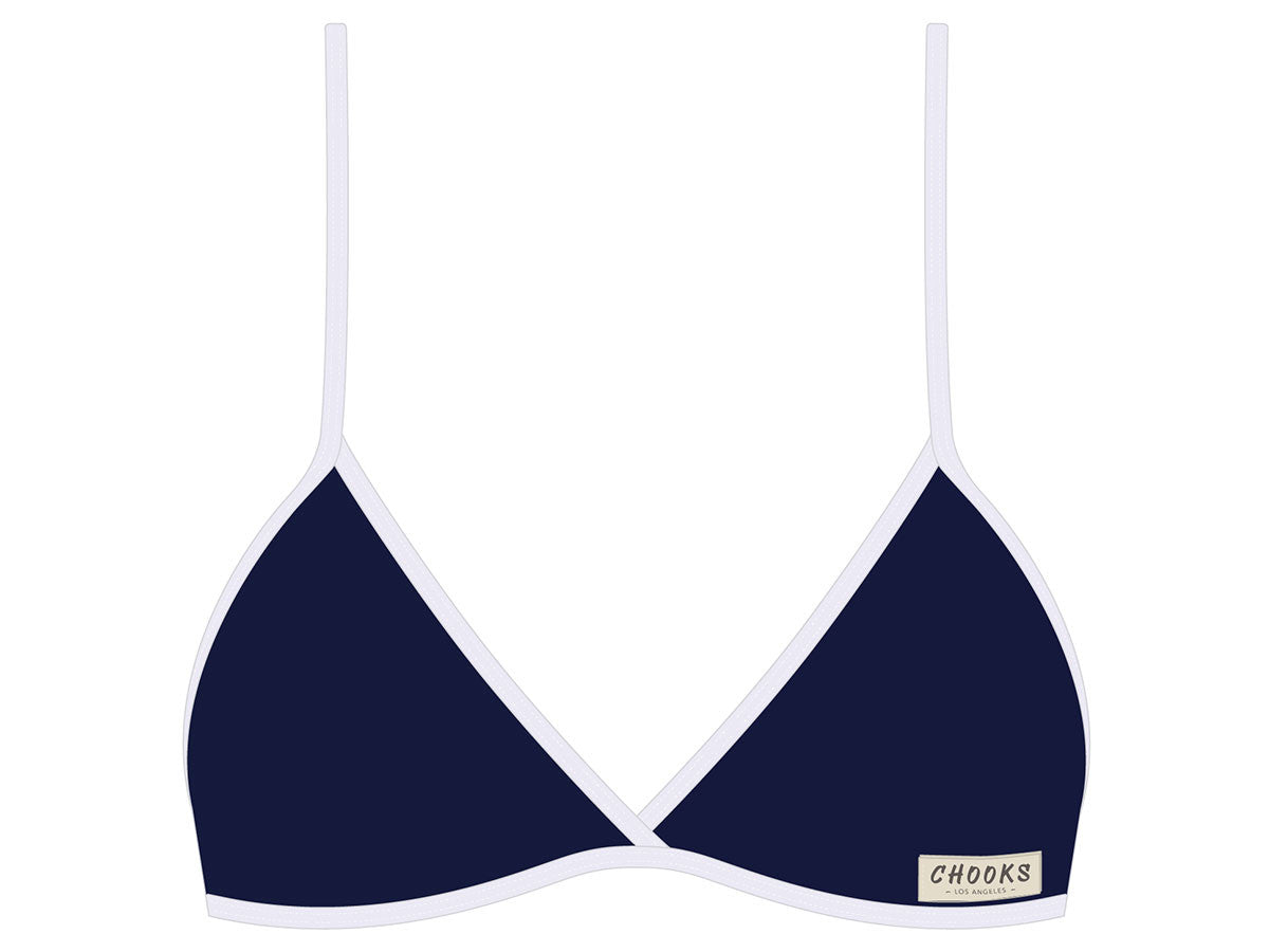 Captain Blue Fitted Top