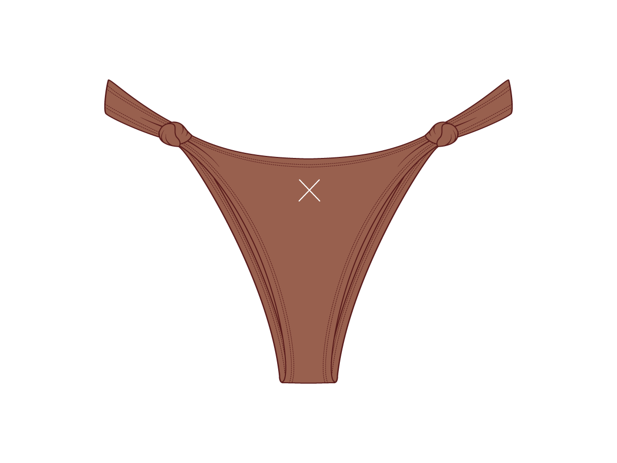 Cocoa Brown Twist Bottoms