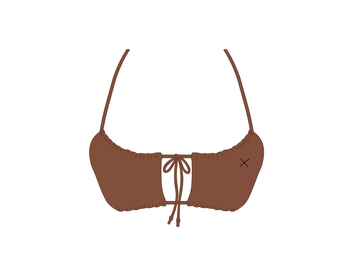 Cocoa Brown Flaunt Top