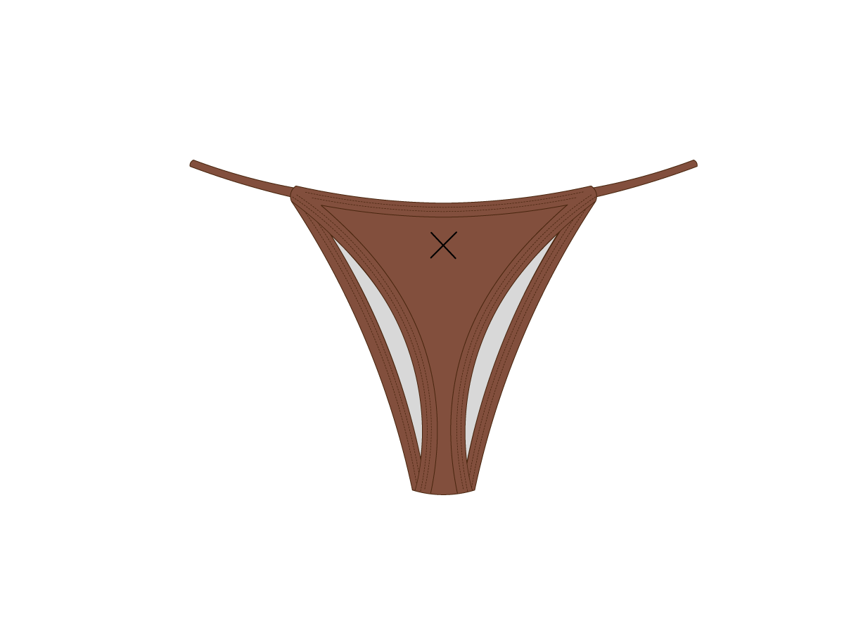 Cocoa Brown Flaunt Bottoms