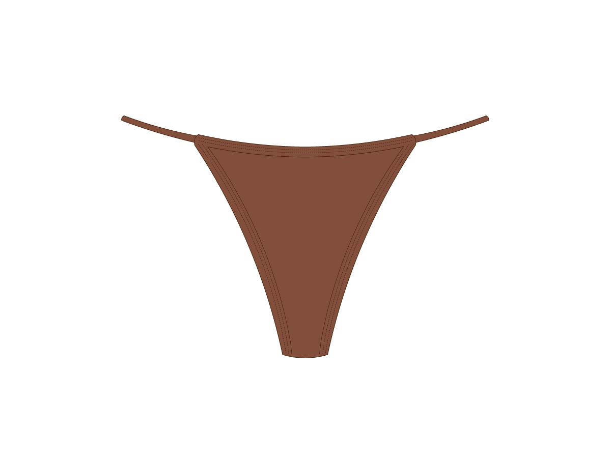 Cocoa Brown Flaunt Bottoms