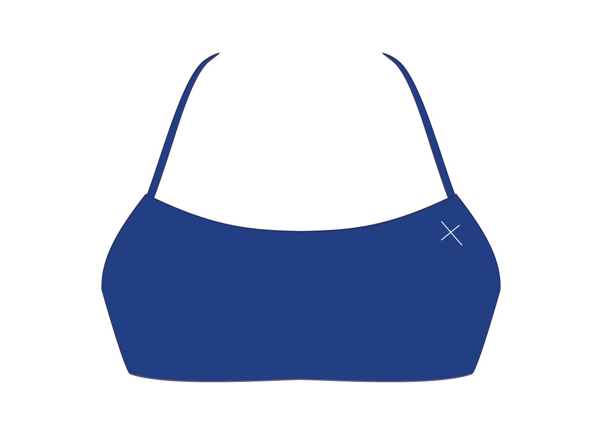 Laguna Blue Halter Top