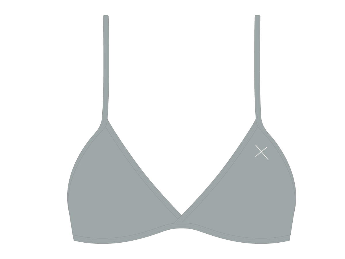 Hills Grey Fitted Top II