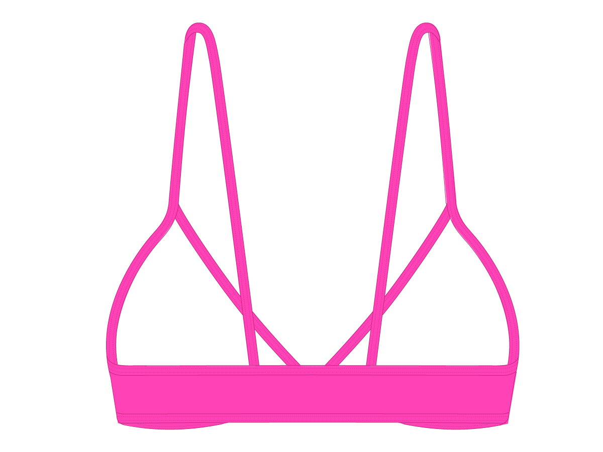 Hot Pink Fitted top II