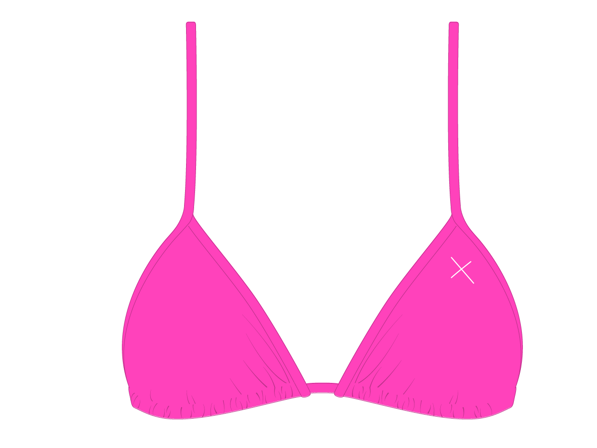 Hot Pink Bikini Top II